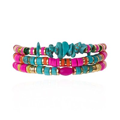 Bracelet ajustable multirang avec perles VADORADA HIPANEMA