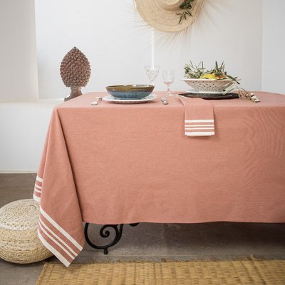 Nappe + 8 serviettes coton MAHDIA FEBRONIE