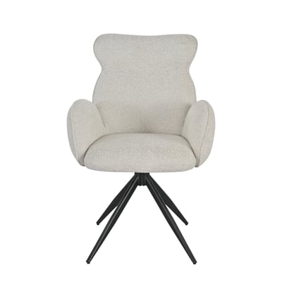 Chaise repas pivotante auto-return chenillé ZAGO