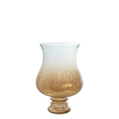 Photophore décoratif en verre dépoli H12 SIA DECO