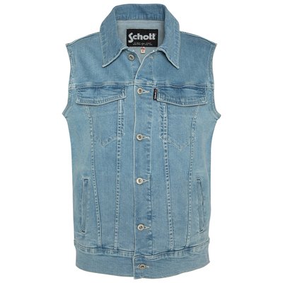 Veste en Jean sans manche SCHOTT