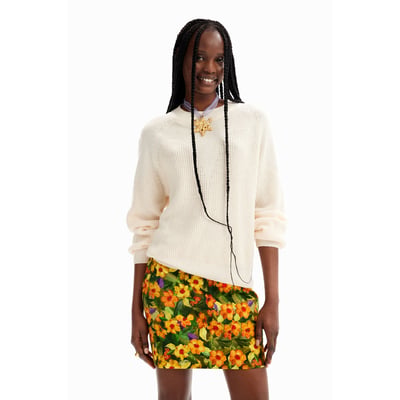 Pull uni transparences DESIGUAL