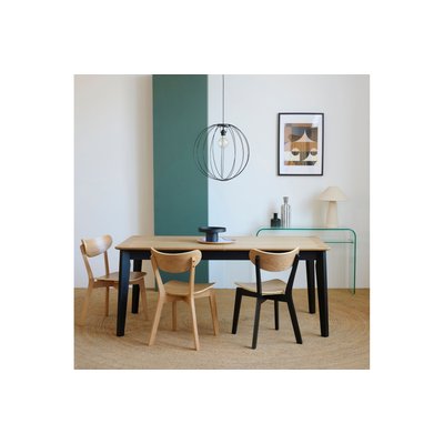 Table à manger rectangulaire extensible en chêne L180/260 - JOYCE HELLIN, DEPUIS 1862