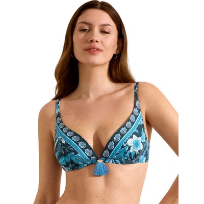 Haut maillot de bain décolleté préformé sans armatures ACANTHUS SELMARK MARE