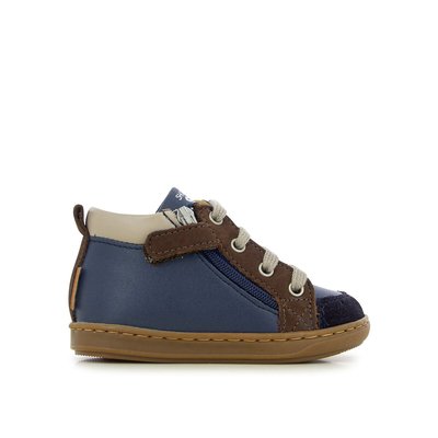 Baskets en cuir Bouba Bi ZIp SHOO POM