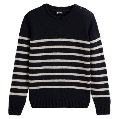 PL Outrider 1 Jumper with Breton Stripes SCHOTT