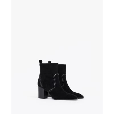 Bottines en daim à talon bloc MARCIA MI MAI