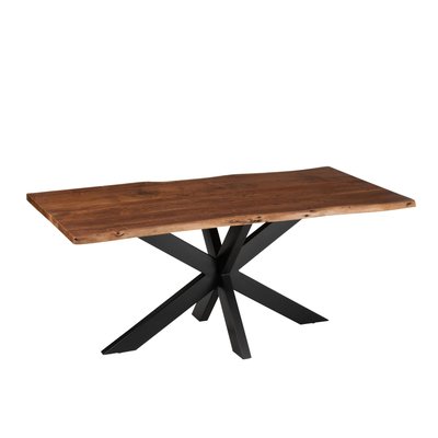 Table rectangulaire en bois massif 8 personnes L180 - EDGAR HELLIN, DEPUIS 1862