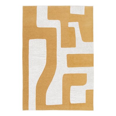 Tapis contemporain en tissage Gobelins 100% recyclé DEDALE AFK LIVING