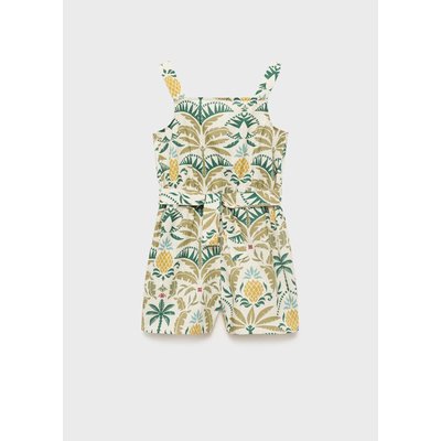 Combinaison en imprimé tropical MANGO KIDS