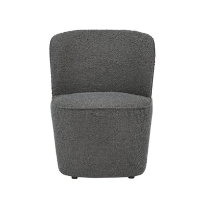 Fauteuil en tissu soft touch ZAGO