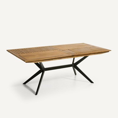 Table de jardin rectangulaire acacia, Jakta AM.PM