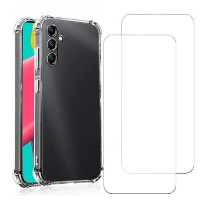 Coque Galaxy A14 antichoc + 2 vitres EVETANE