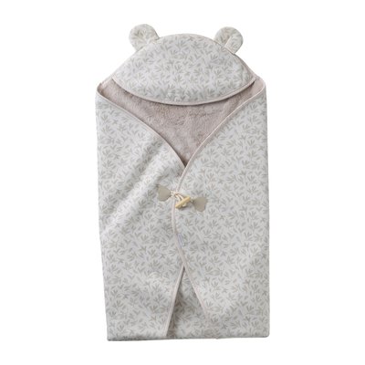 Plaid à capuche en molleton, doublé peluche VERTBAUDET