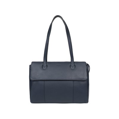 Sac porté épaule 2 anses  13" & A4  Cuir CONFORT BUSINESS HEXAGONA