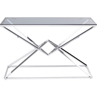 Console en verre et acier, DIAMOND KARE DESIGN