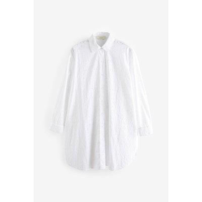 Chemise de plage brodée manches longues NEXT