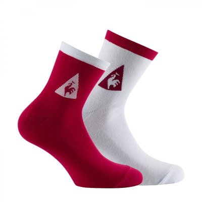 Lot de 2 paires de socquettes en coton assorties KINDY