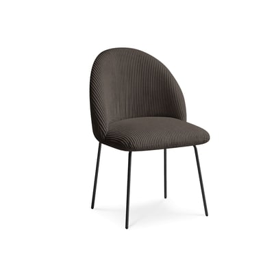 Chaise velours côtelé, LALIE BOBOCHIC