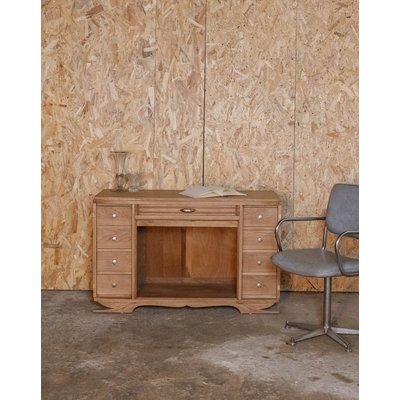 Bureau en chêne Edouard N°199 - Bon état DEBONGOUT