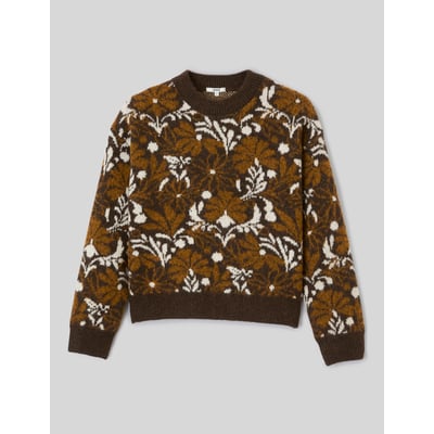 Pull jacquard floral BZB