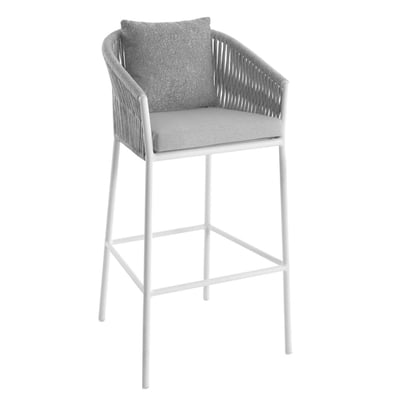 Tabouret de bar Gabon blanc GESCOVA