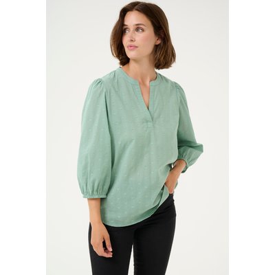 Blouse à manches 3/4 KAjollia, col v, longueur normal KAFFE