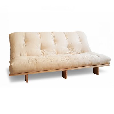 Holz Schlafsofa - Natur - 160X200 cm - zusammengebaut EUROPE & NATURE 