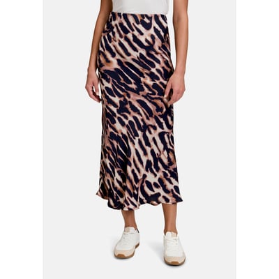 Jupe en satin unicolore BETTY BARCLAY