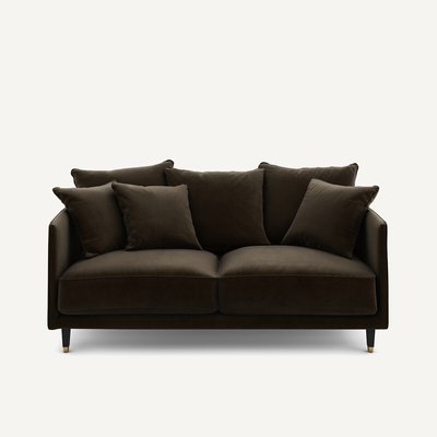 Canapé compact velours, Lazare AM.PM