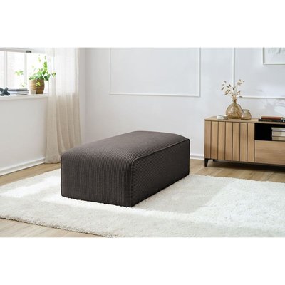 Pouf velours côtelé, MEGEVE BOBOCHIC