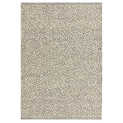 Tapis de salon et chambre tissé plat en laine MARCEL NOVATREND
