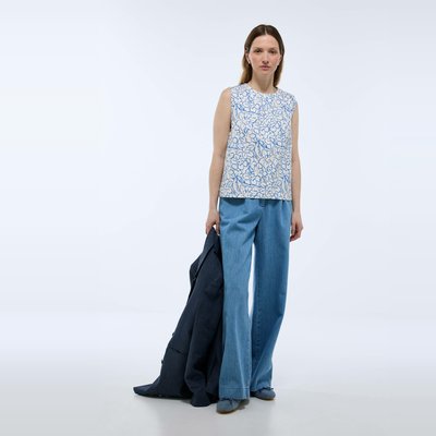 Top sans manches imprimé en coton BIO GOTS MONOPRIX