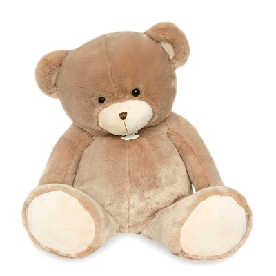 Peluche Ours champagne BELLYDOU 90 cm HISTOIRE D'OURS