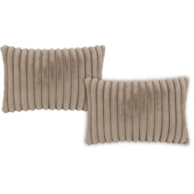 Housses de coussin velours cotelé RAYA -Lot de 2 MAGMA HEIMTEX