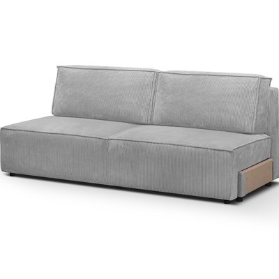 Module canapé convertible 2 places en velours côtelé - HARPER MOD HOMIFAB