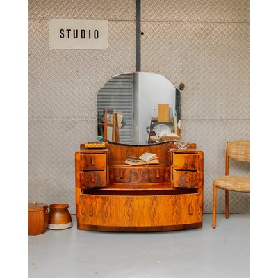 Coiffeuse en bois Louise N°120 - Bon état DEBONGOUT