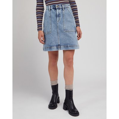 Gonna corta in denim LEE