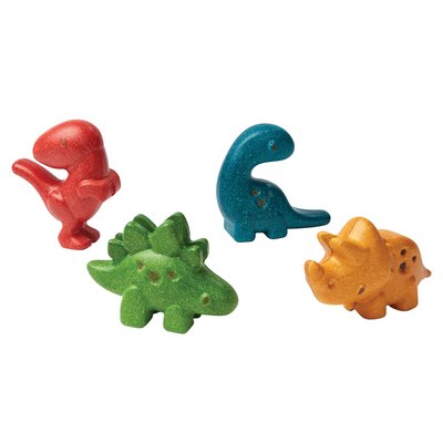 Figurines - 4 dinosaures PLAN TOYS
