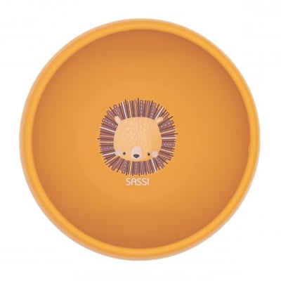Bol en silicone avec ventouse ANIMAUX SASSI