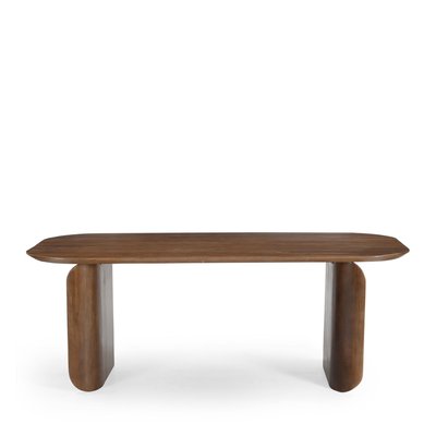Table à manger 8 personnes en bois massif - DUMAI DRAWER