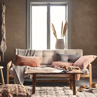 Banquette futon en pin massif, Grab - GRAB KARUP DESIGN