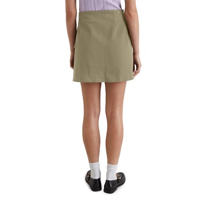 Mini-jupe portefeuille regular en Cotton Stretch Twill MARC O’POLO DENIM