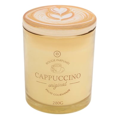Bougie parfumée croissant Fra ronde 280 g ATMOSPHERA