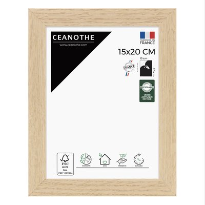 Cadre Photo 15x20 Cm Chêne TARA CEANOTHE