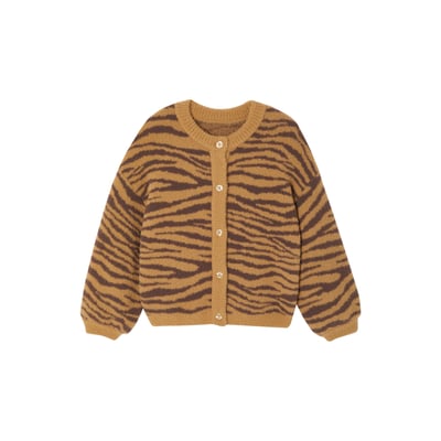 Gilet motif animalier maille mousseuse VERTBAUDET