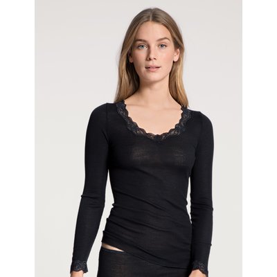 T-shirt à manches longues manches longues Laine RICHESSE LACE CALIDA