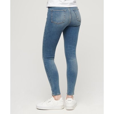 Jean skinny Vintage à taille mi-haute en coton biologique SUPERDRY