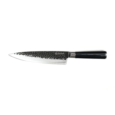 Couteau de chef noir 34cm avec étui - "Sen" LAGUIOLE CUISSON