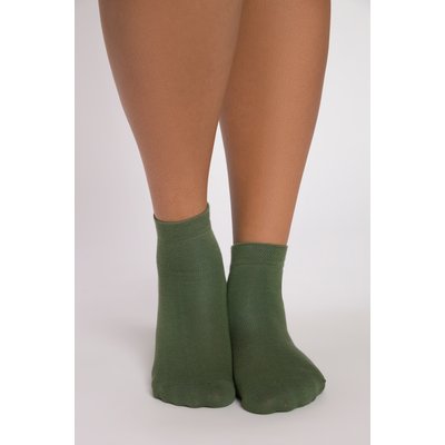 Chaussettes en coton bio avec broderie ULLA POPKEN